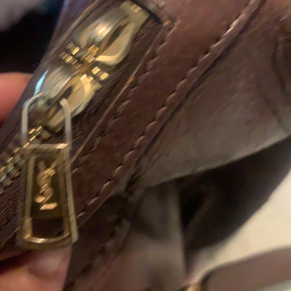 Authentic YSL Muse Bag Brown Leather - Picture 6 of 10
